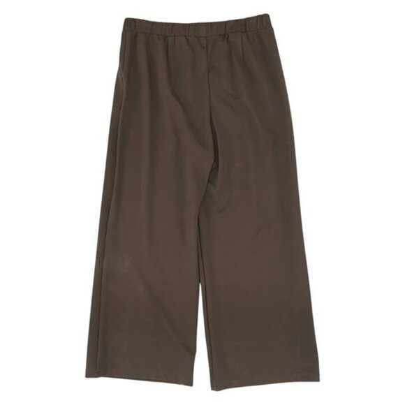 Universal Standard Stephanie Ponte Wide Leg Brown size L 22/24 NWT - Picture 2 of 9